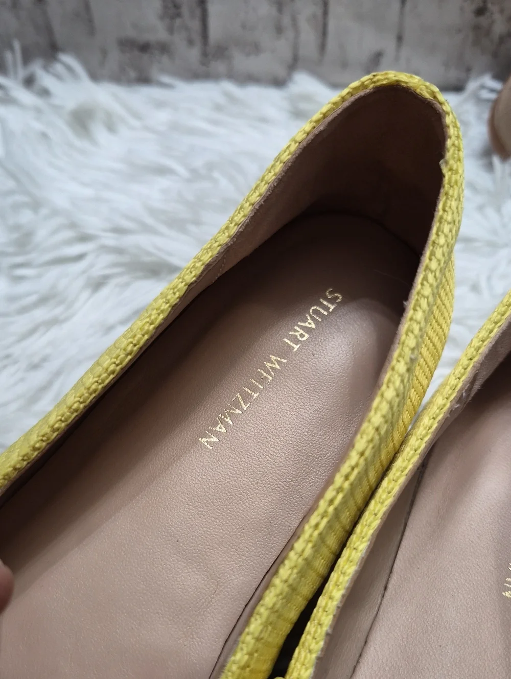 STUART WEITZMAN ESPADRILLE FLATS WOMEN'S SZ 5.5 EU 36 $275